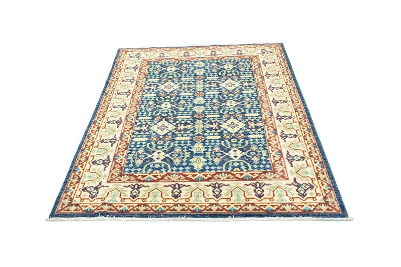 Ziegler Teppich 180 x 123 cm - blau