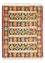 Berber Teppich 211 x 158 cm - rot