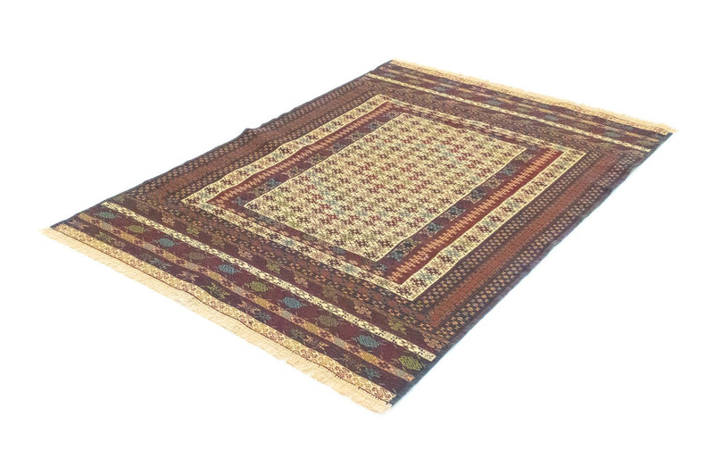Kelim Teppich - Oriental 186 x 126 cm - beige