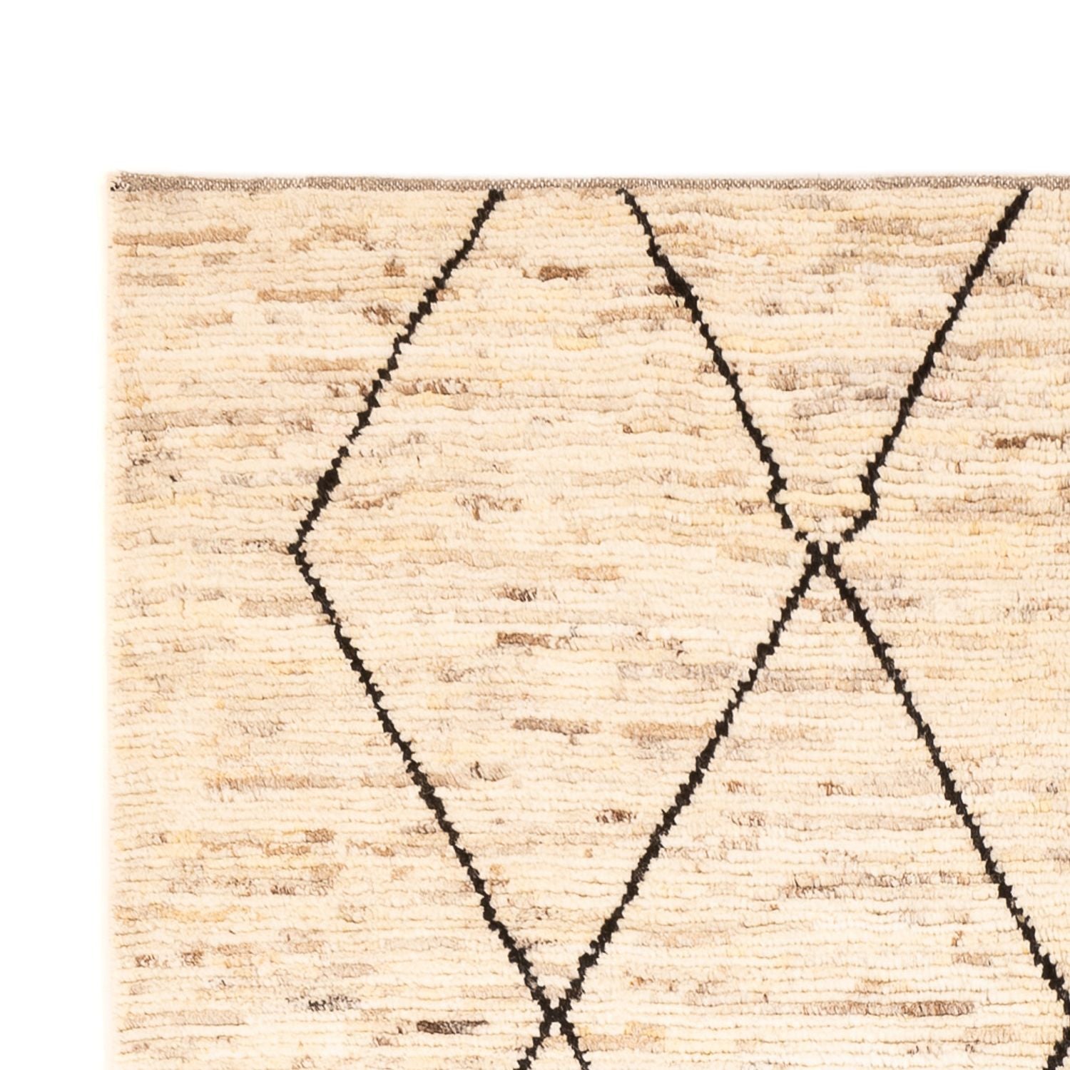 Berber Teppich - 199 x 148 cm - hellbeige