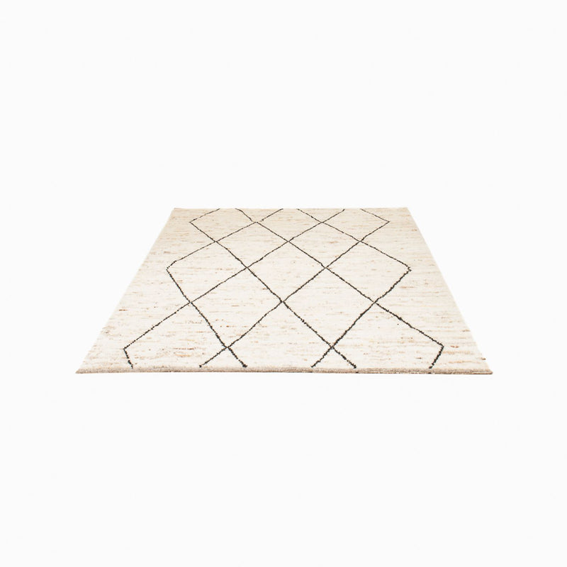 Berber Teppich - 199 x 148 cm - hellbeige