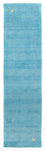 Gabbeh Teppich - Indus 400 x 80 cm - hellblau