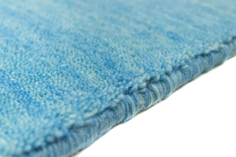 Gabbeh Teppich - Indus 400 x 80 cm - hellblau