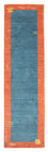 Gabbeh Teppich - Indus 200 x 80 cm - blau