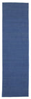 Kelim Teppich - Trendy 160 x 90 cm - blau