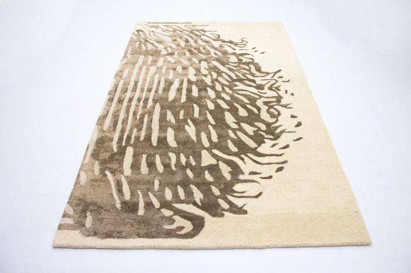 Designer Teppich 242 x 152 cm Wohnzimmer Teppich