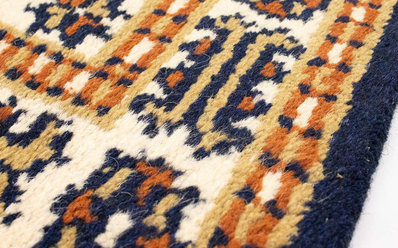 Orientteppich 90 x 60 cm - dunkelblau