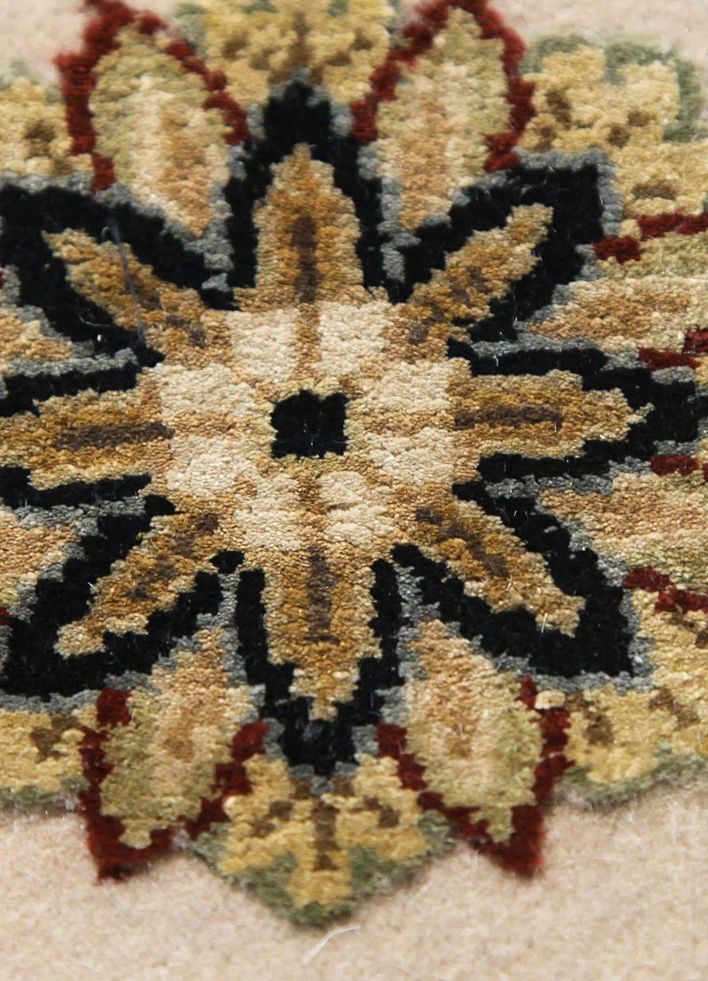 Wollteppich - 300 x 240 cm - beige