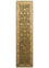 Läufer Woll - 300 x 75 cm - grün