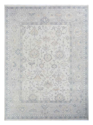 Wollteppich - 300 x 240 cm - hellgrau