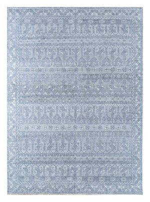Wollteppich - 300 x 240 cm - grau