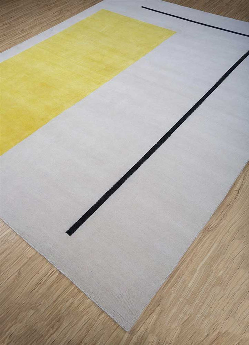 Wollteppich - 300 x 240 cm - dunkelgrau