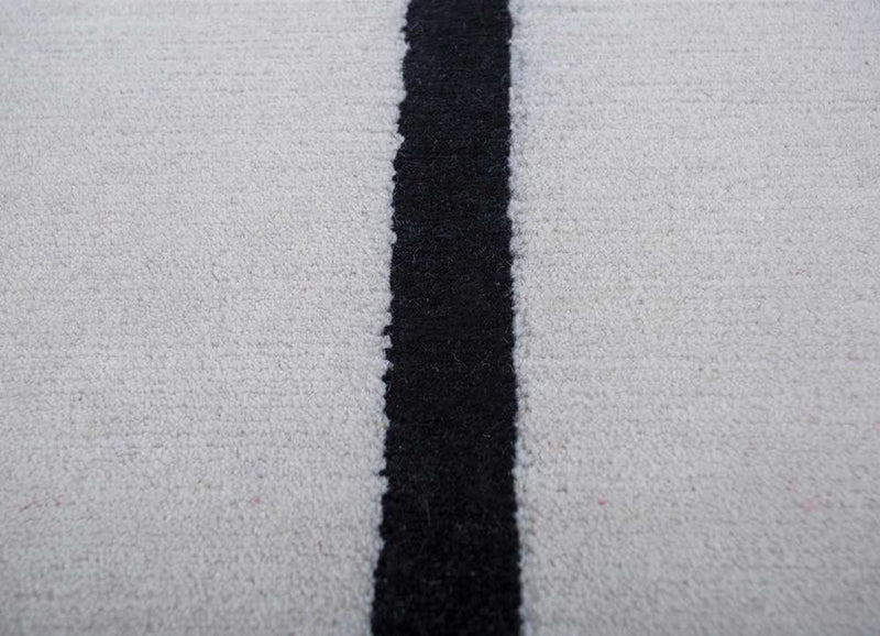Wollteppich - 300 x 240 cm - dunkelgrau