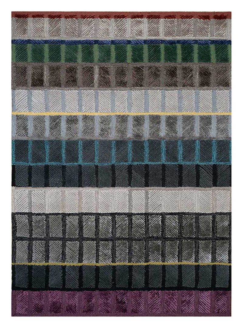 Wollteppich - 270 x 180 cm - mehrfarbig