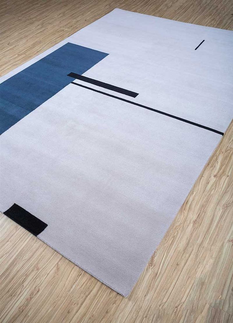 Wollteppich - 240 x 150 cm - flieder