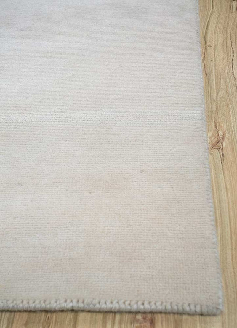Wollteppich - 270 x 180 cm - hellgrau