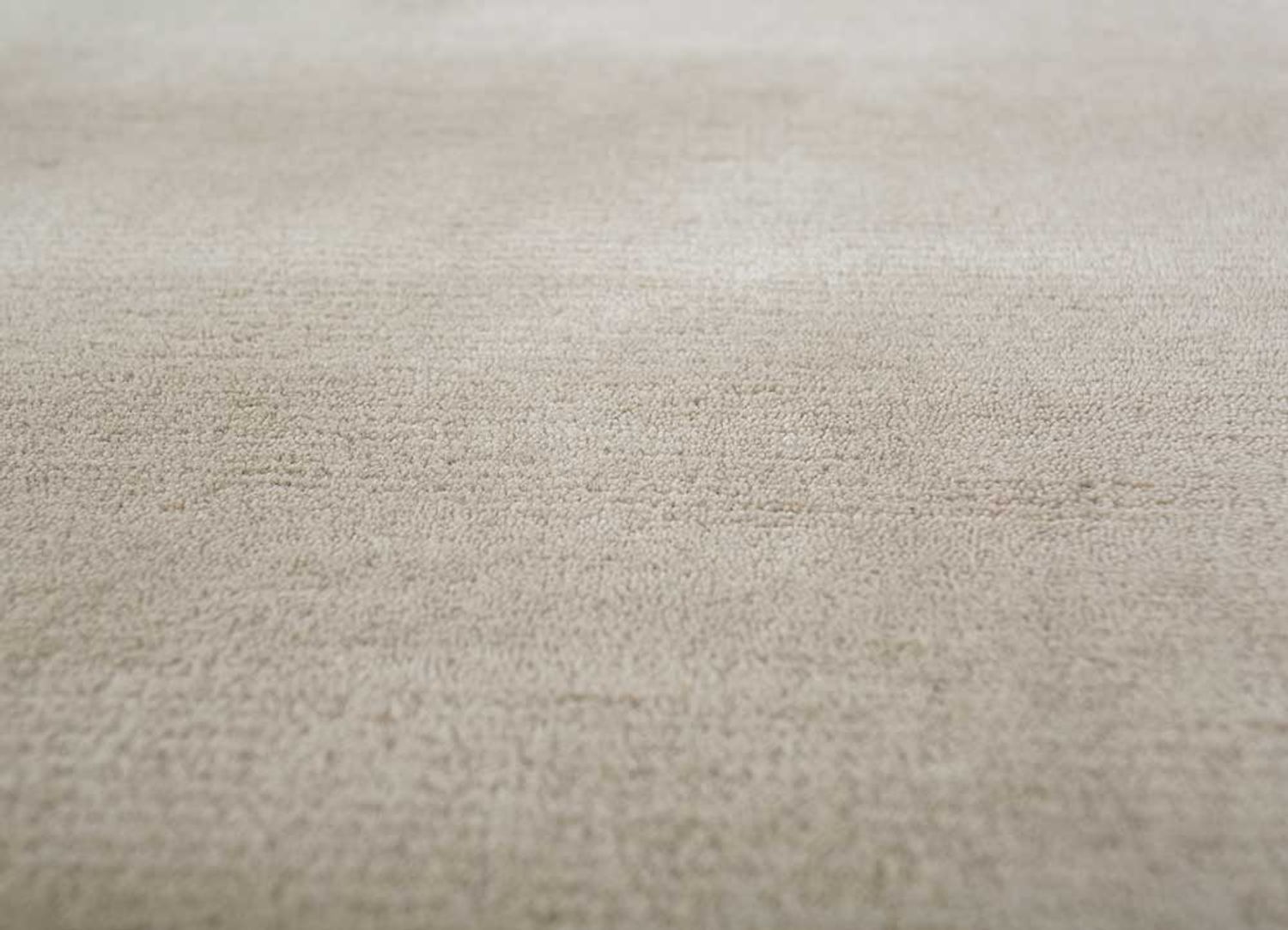Wollteppich - 300 x 240 cm - dunkelbeige