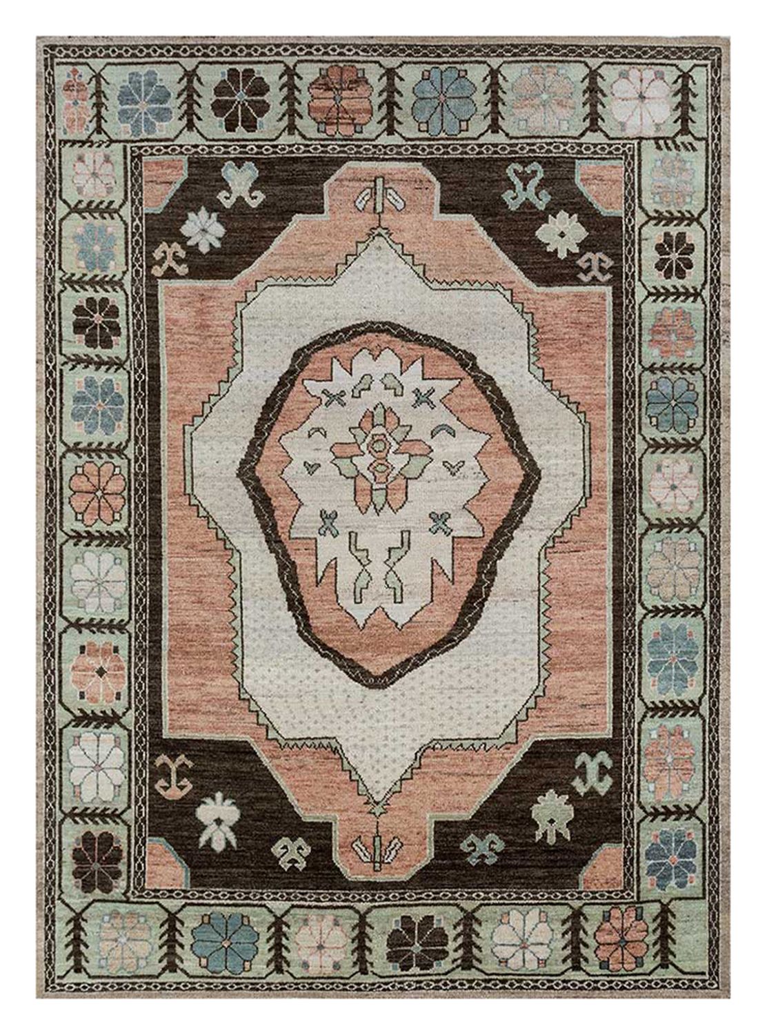 Wollteppich - 300 x 240 cm - lachs