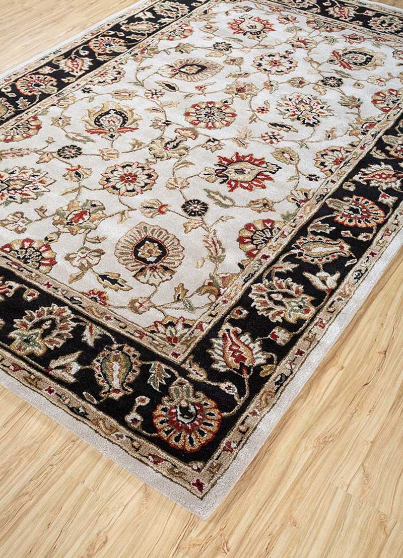Wollteppich - 270 x 180 cm - creme