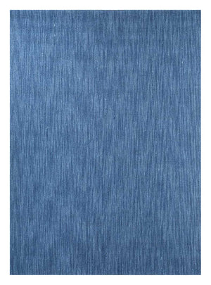 Wollteppich - 300 x 240 cm - blau