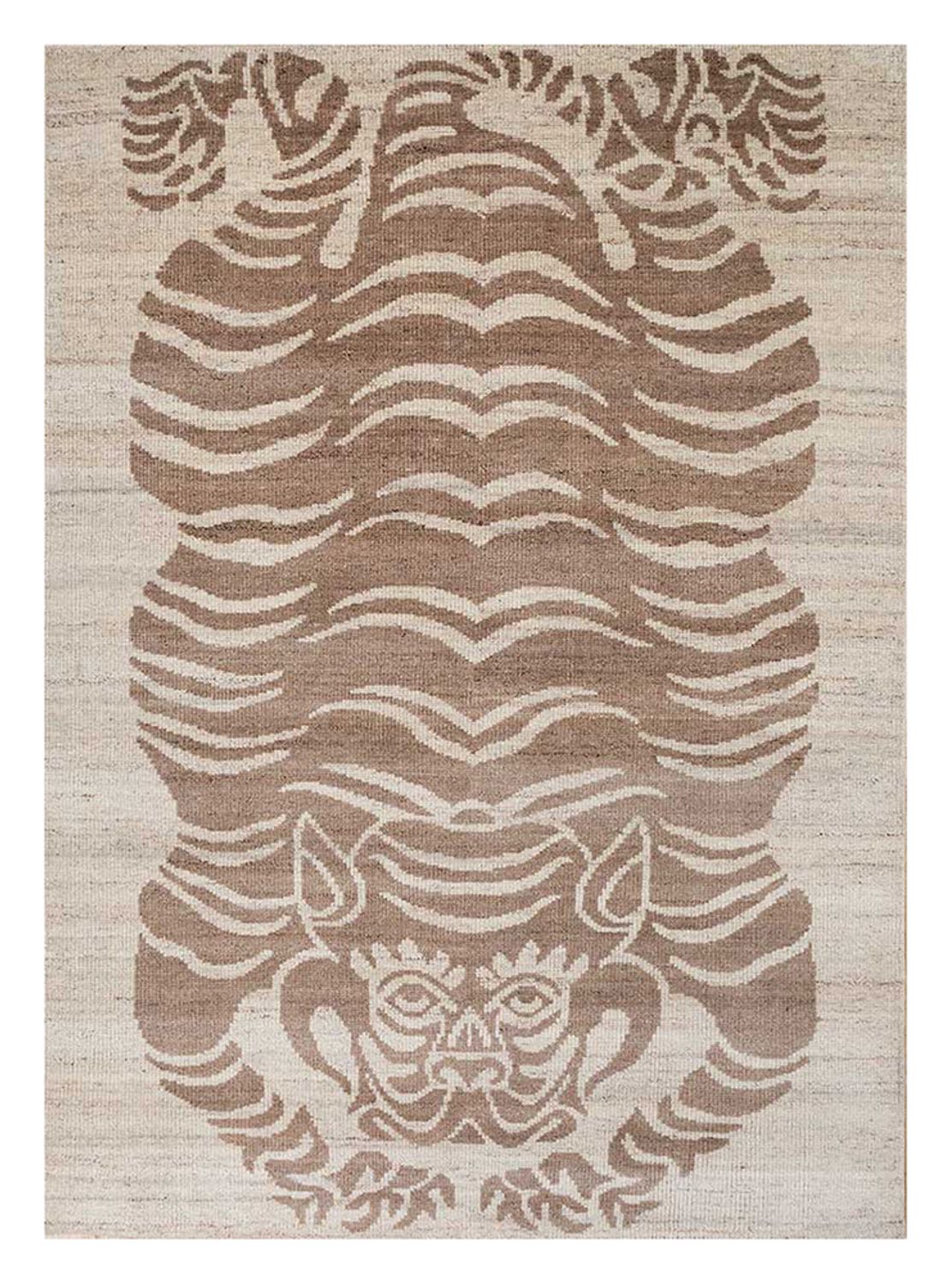 Wollteppich - 270 x 180 cm - creme