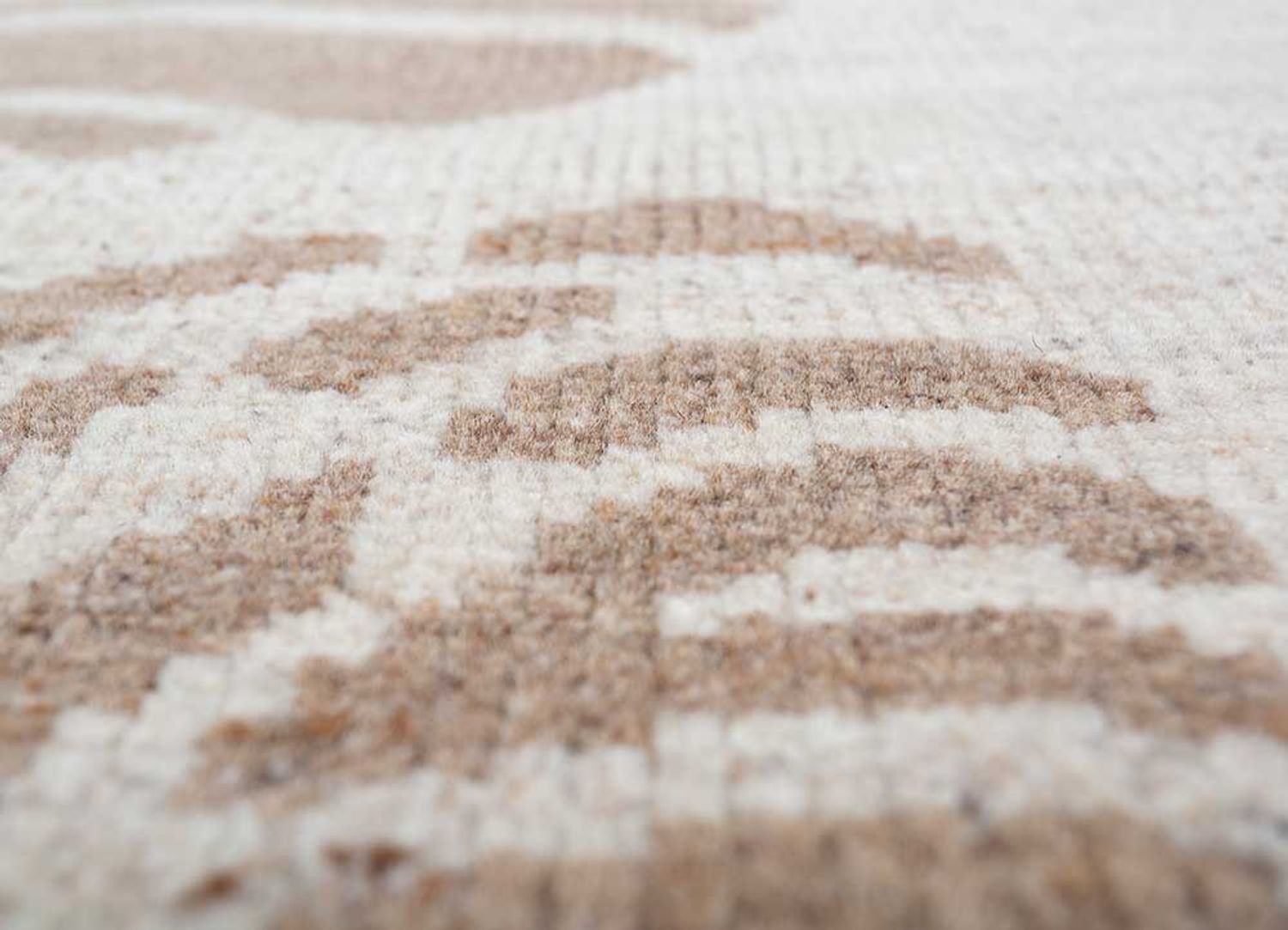 Wollteppich - 270 x 180 cm - creme