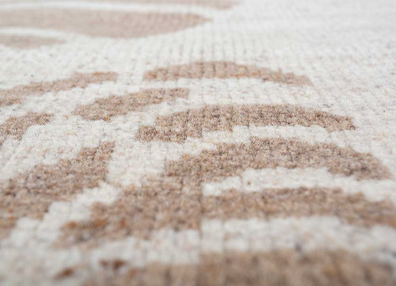 Wollteppich - 270 x 180 cm - creme
