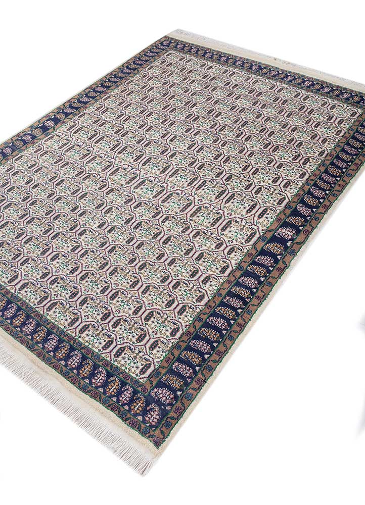Wollteppich - 210 x 150 cm - creme