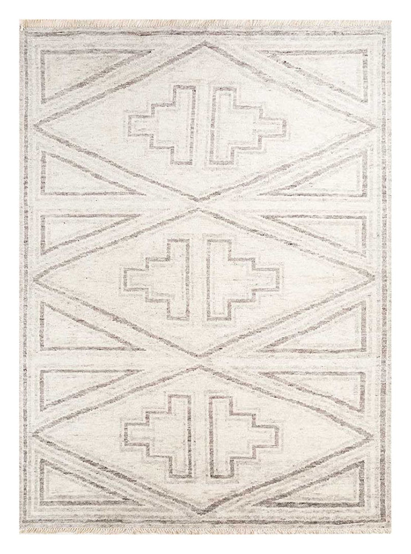 Wollteppich - 300 x 240 cm - creme