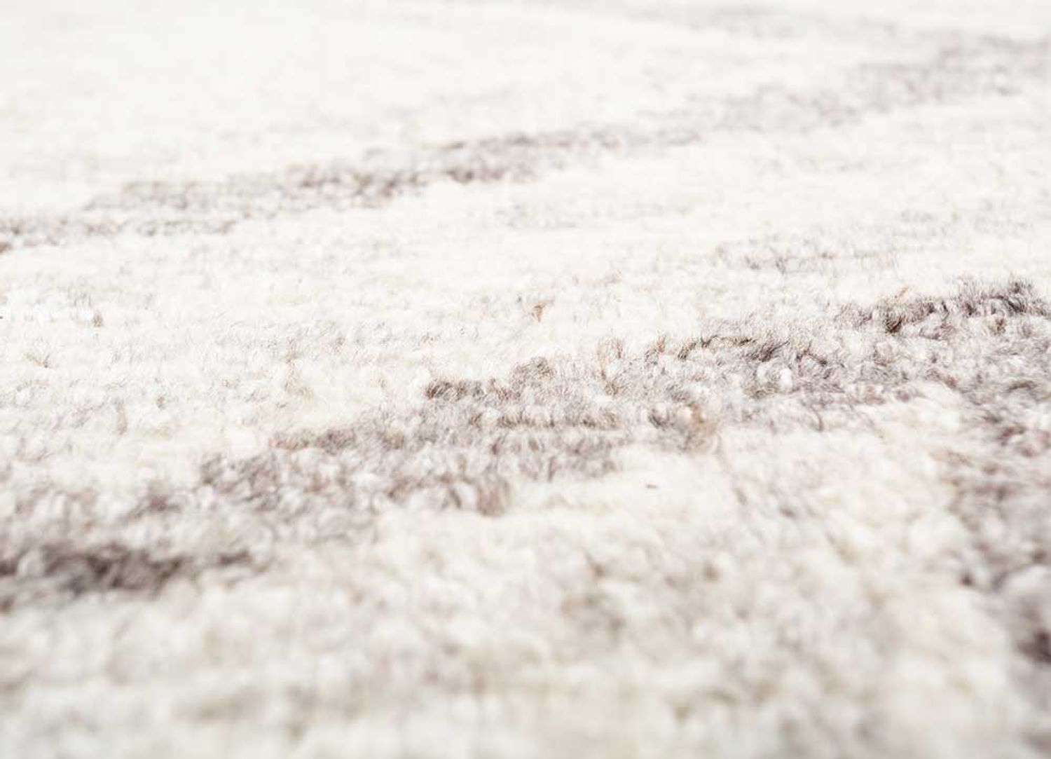 Wollteppich - 300 x 240 cm - creme