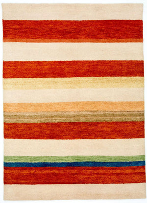 Gabbeh Teppich - Indus 196 x 139 cm - bunt