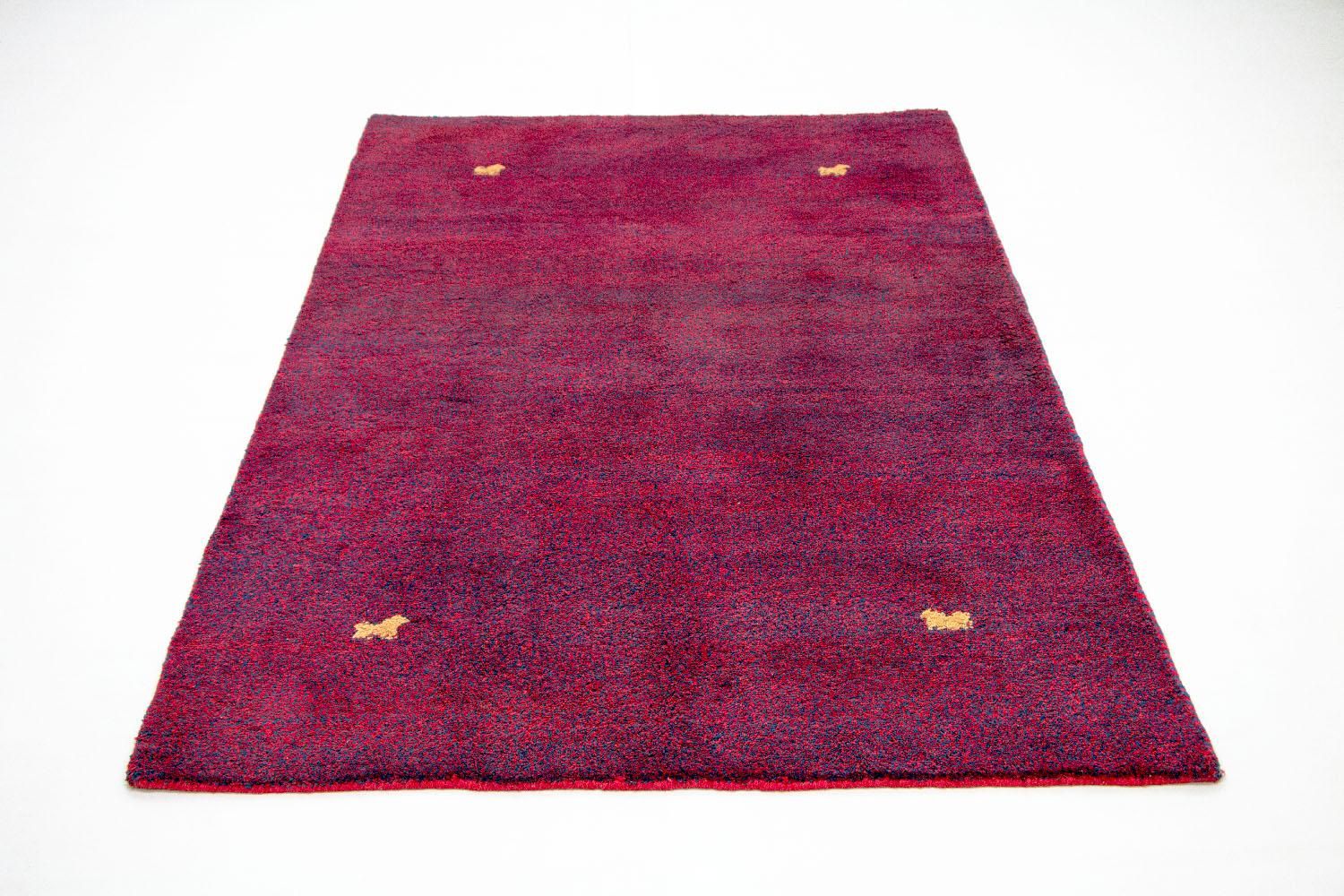 Gabbeh Teppich - Indus 205 x 140 cm - rosa