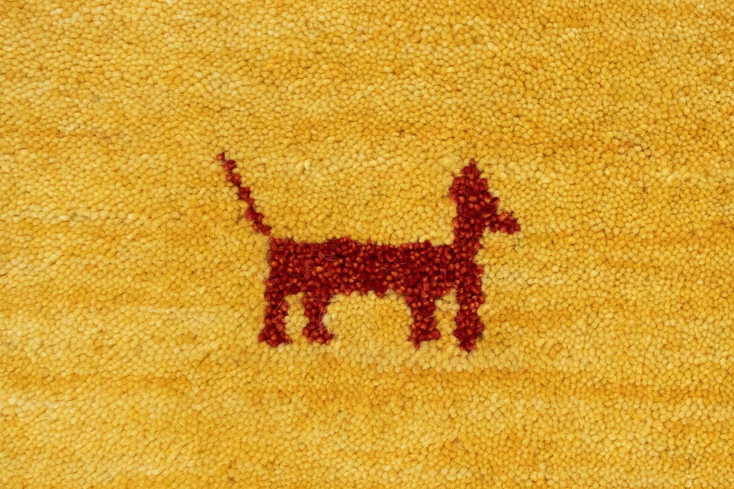 Gabbeh Teppich - Softy 300 x 250 cm - gold