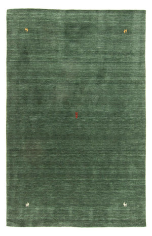 Gabbeh Teppich - Softy 160 x 90 cm - dunkelgrün