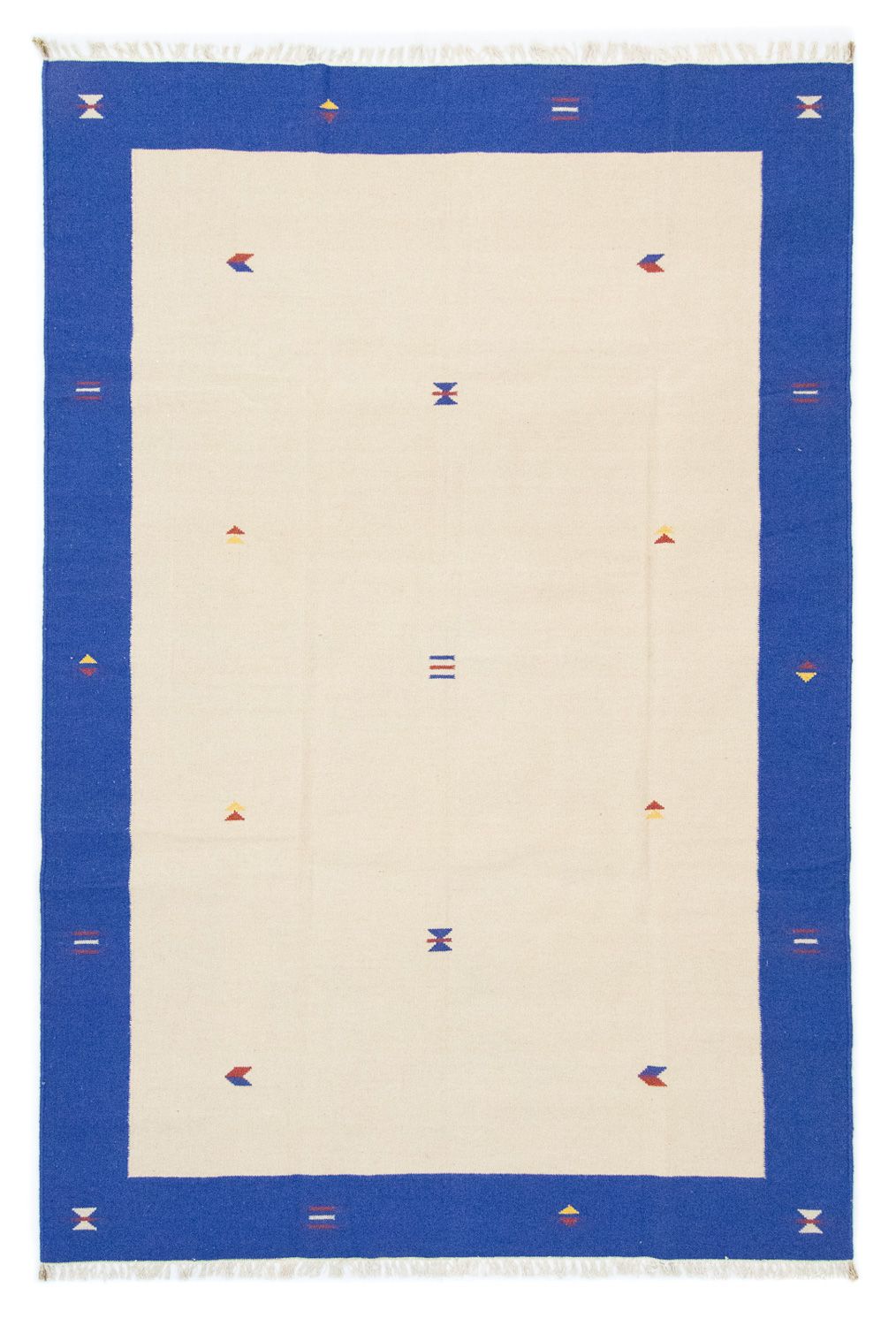 Kelim Teppich - Trendy 300 x 200 cm - beige