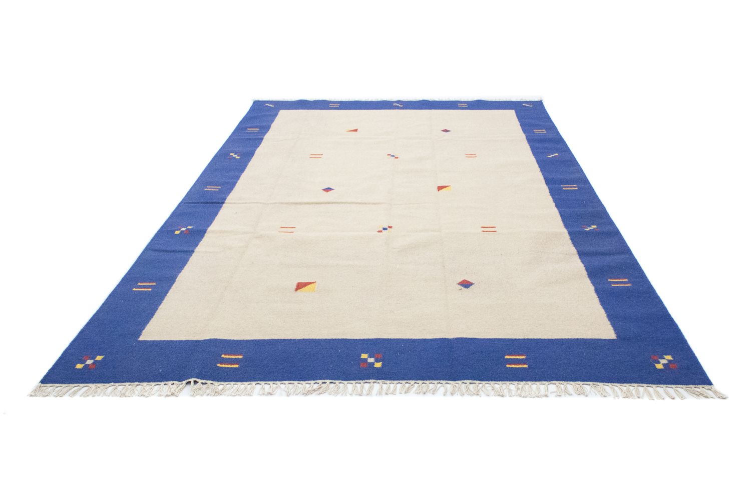 Kelim Teppich - Trendy 300 x 200 cm - beige
