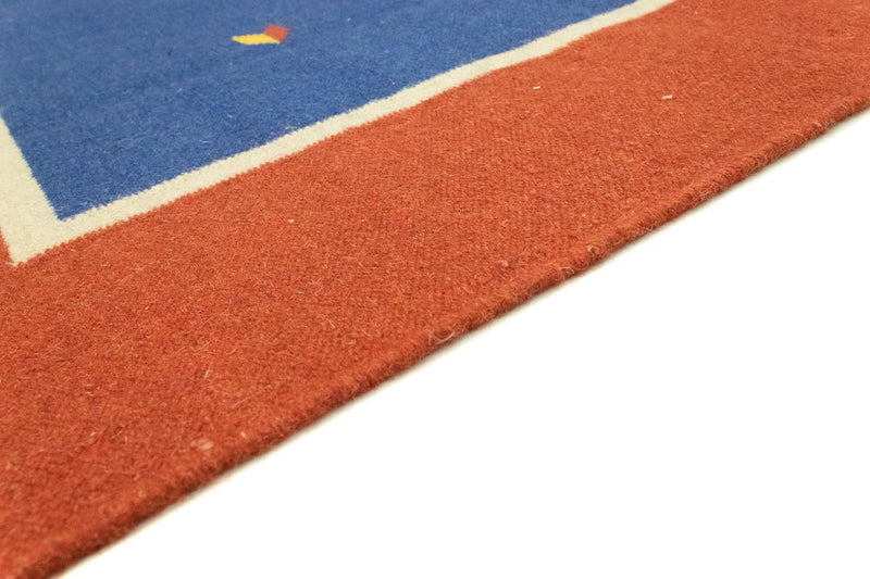 Kelim Teppich - Trendy 300 x 200 cm - blau