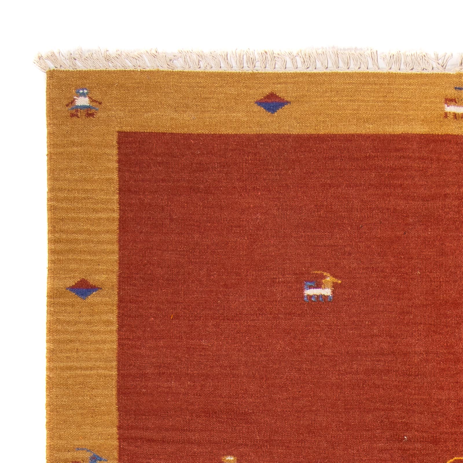 Kelim Teppich - Trendy 240 x 170 cm - dunkelrot