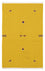 Kelim Teppich - Trendy 180 x 120 cm - gelb