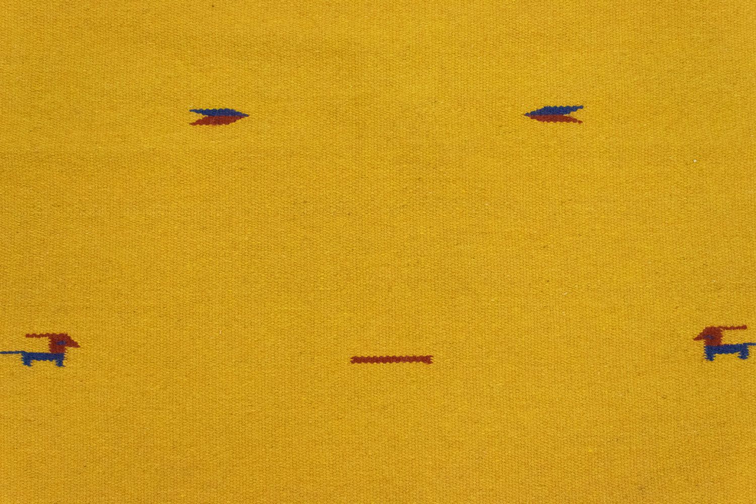 Kelim Teppich - Trendy 180 x 120 cm - gelb