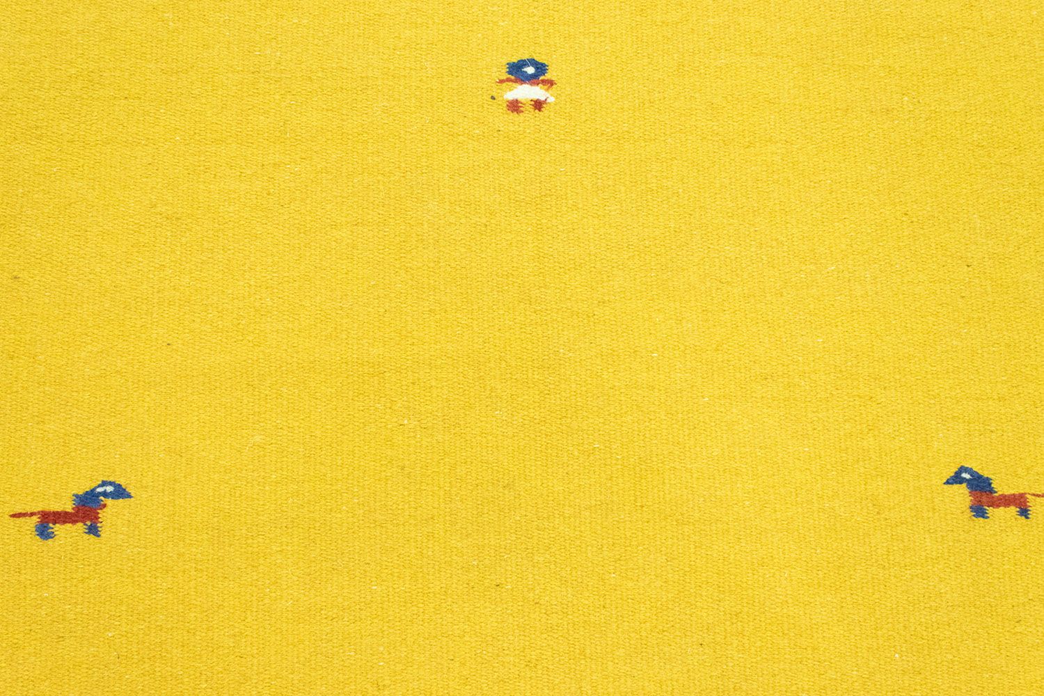 Kelim Teppich - Trendy 180 x 120 cm - gelb