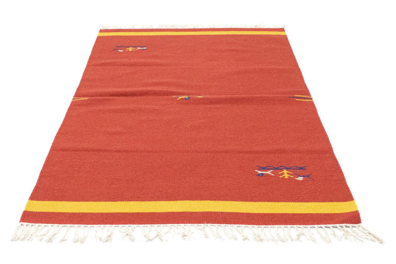 Kelim Teppich - Trendy 180 x 120 cm - rot