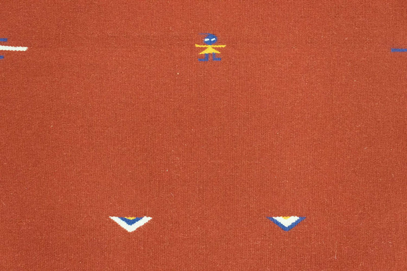 Kelim Teppich - Trendy 180 x 120 cm - rot