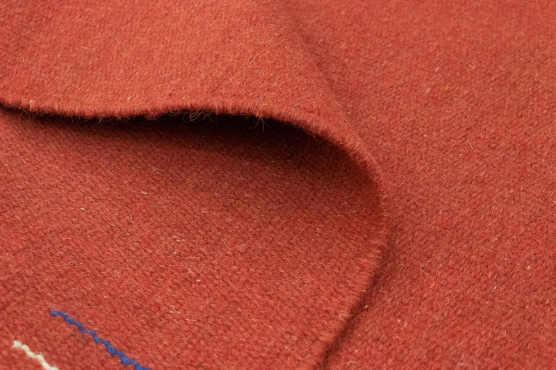 Kelim Teppich - Trendy 180 x 120 cm - rot