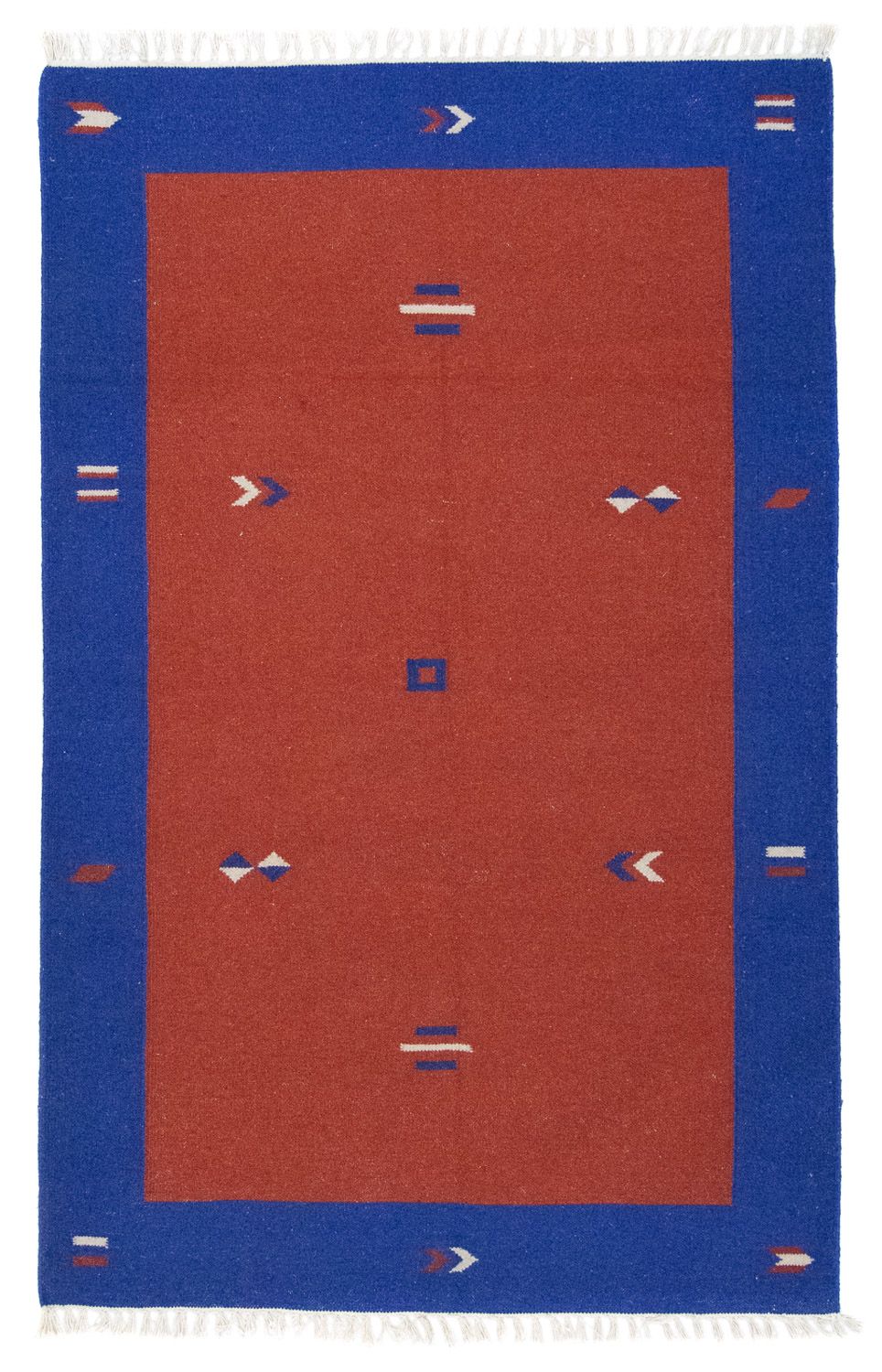 Kelim Teppich - Trendy 180 x 120 cm - rot