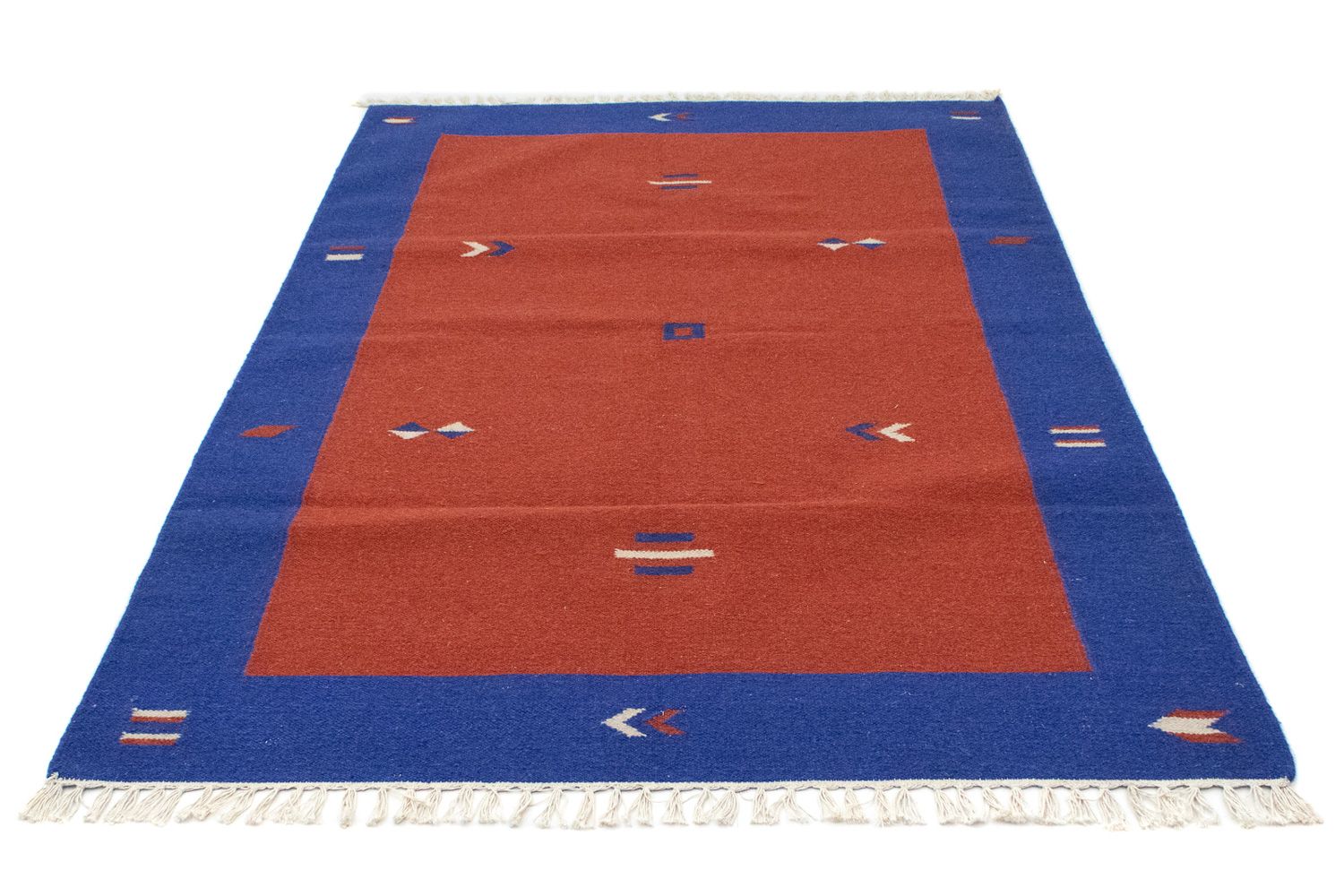 Kelim Teppich - Trendy 180 x 120 cm - rot