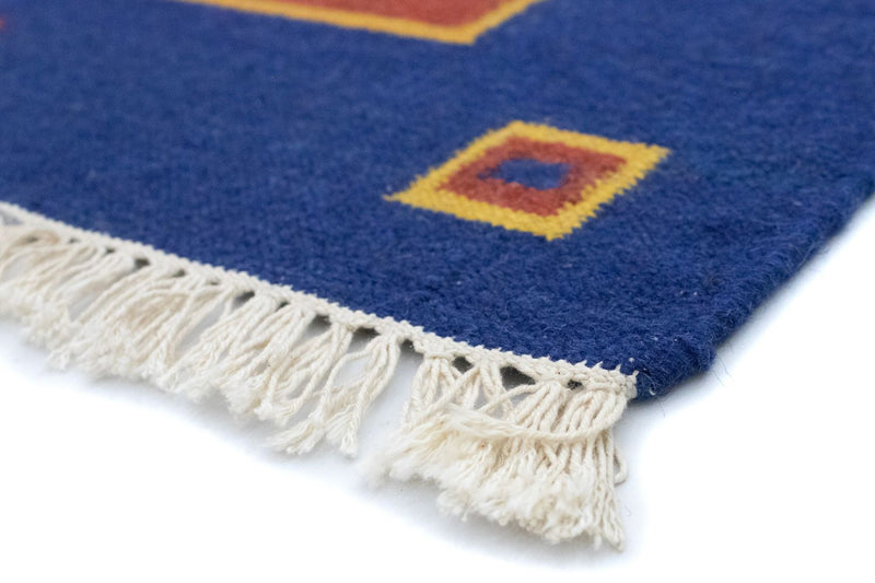 Kelim Teppich - Trendy 200 x 140 cm - rot