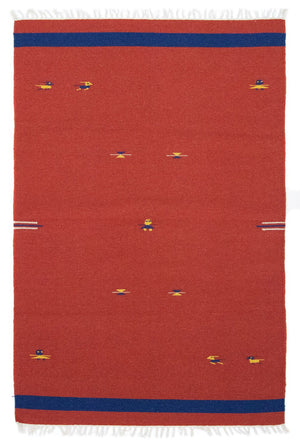 Kelim Teppich - Trendy 180 x 120 cm - rot