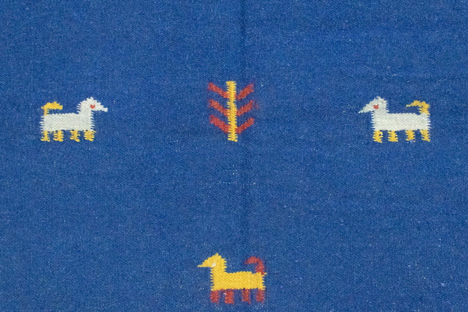 Kelim Teppich - Trendy 200 x 140 cm - blau