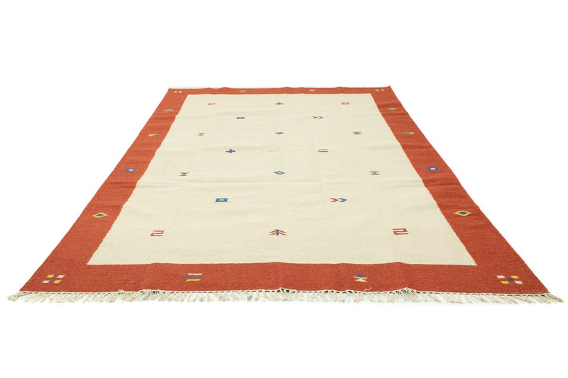 Kelim Teppich - Trendy 300 x 200 cm - beige
